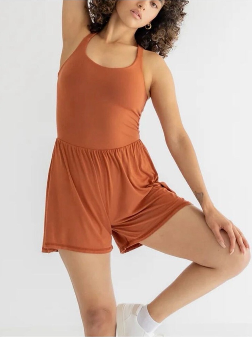 Imbohi Lila Romper 2.0 in Rust Orange Women’s Jumper XS